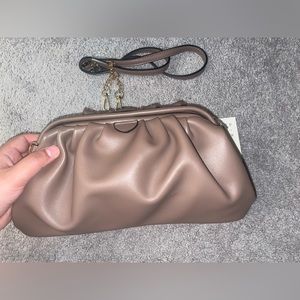 Target  a new day beige brown handbag crossbody NWT